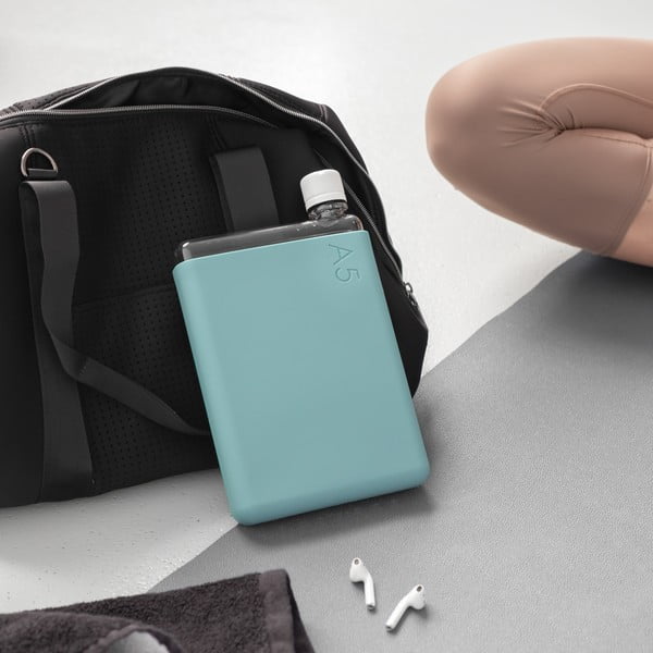 A5 Sleeve türkizkék szilikon palacktartó - Memobottle-image-3