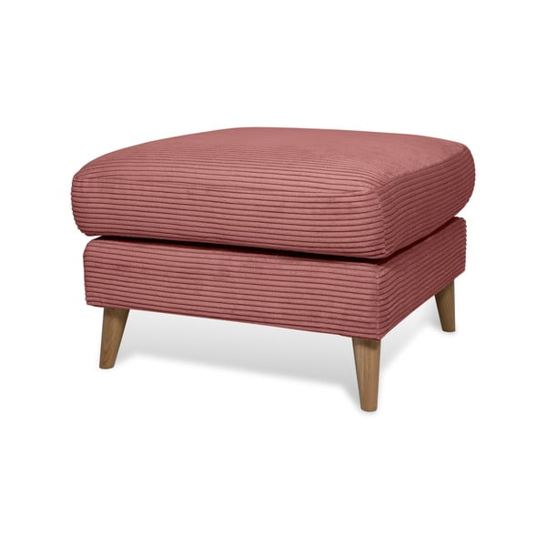 Rózsaszín kordbársony lábtartó Paris – Scandic-image-2