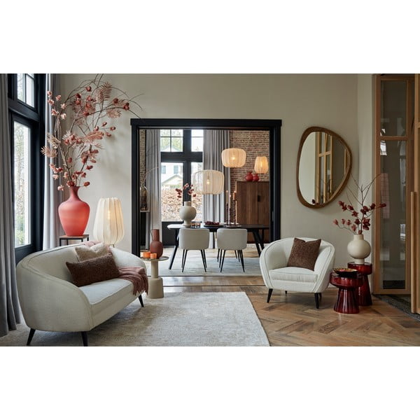 Fali tükör tömörfa kerettel 120x80 cm Sonora – Light & Living-image-3