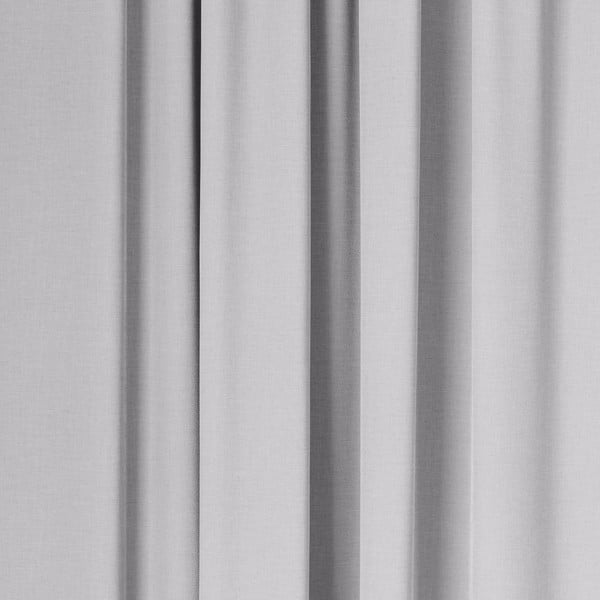 Világosszürke sötétítő függöny szett 2 db-os 132x160 cm Twilight – Umbra