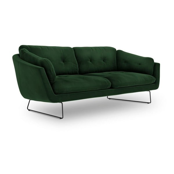 Gravity üvegzöld bársony kanapé - Windsor & Co Sofas-image-2