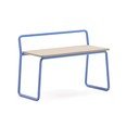 Kék-natúr színű pad Tinn – Kave Home