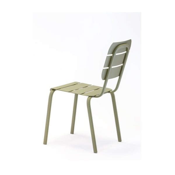Zöld fém kerti szék szett 4 db-os Alicante – Ezeis-image-3