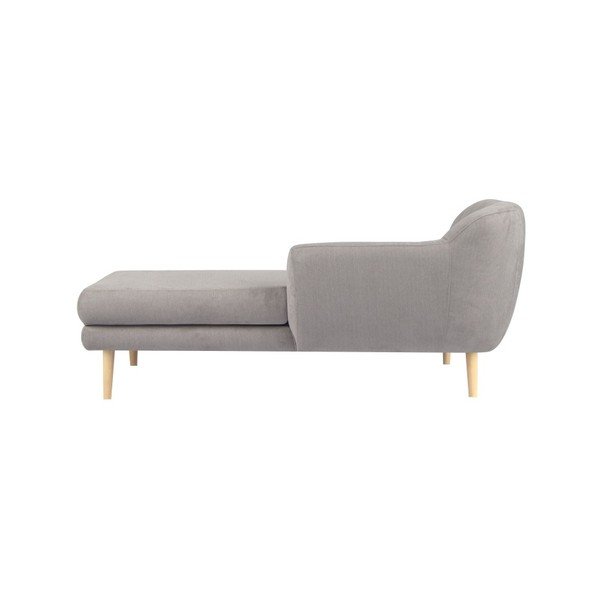 Sardaigne világosszürke fekvőfotel - Mazzini Sofas-image-4