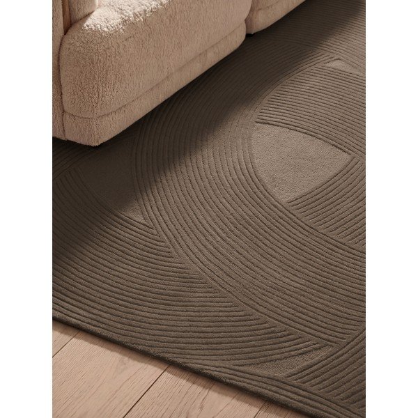 Barna gyapjú szőnyeg 120x170 cm Kensington Victoria – Ted Baker-image-2