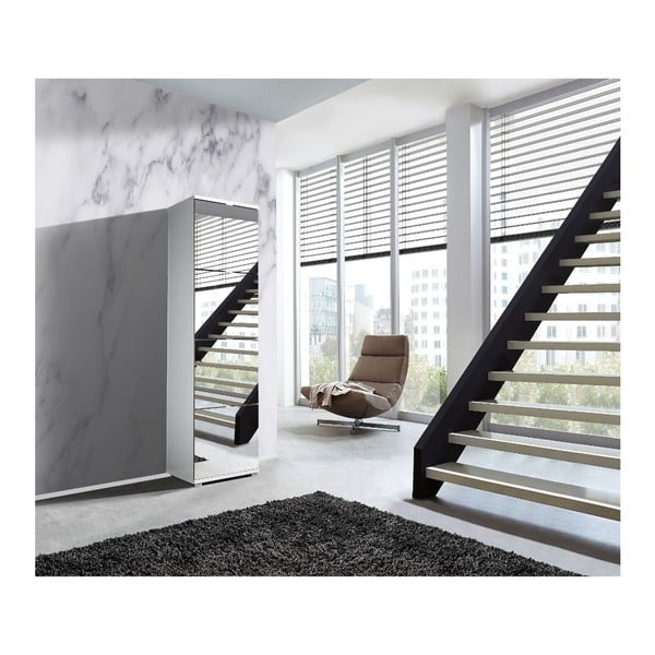 Colorado tükrös cipősszekrény, magasság 174 cm - Germania-image-3