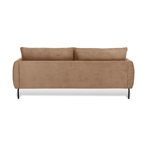 Világosbarna kordbársony kanapé 212 cm Venray – Scandic-image-2