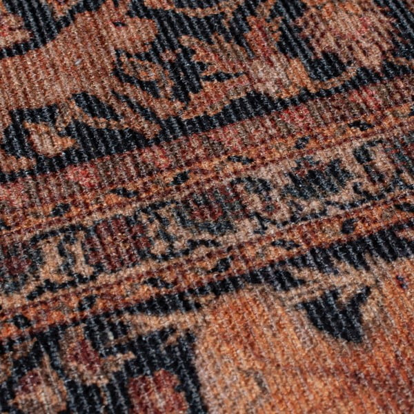 Borvörös mosható szőnyeg 152x230 cm Nico Global – Flair Rugs-image-3