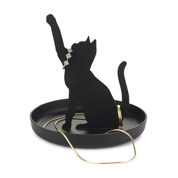 Fém ékszertartó tál Feline – Balvi