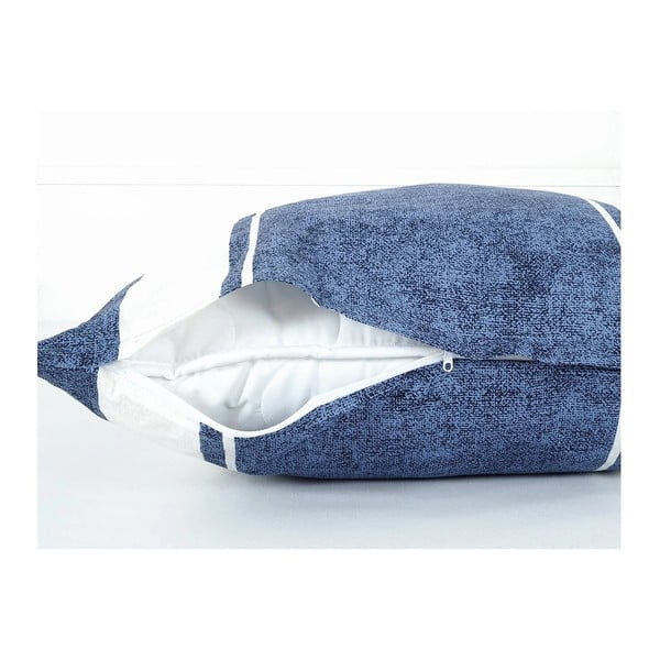 Kék egyszemélyes krepp ágyneműhuzat 140x200 cm Blue Line – B.E.S.-image-2