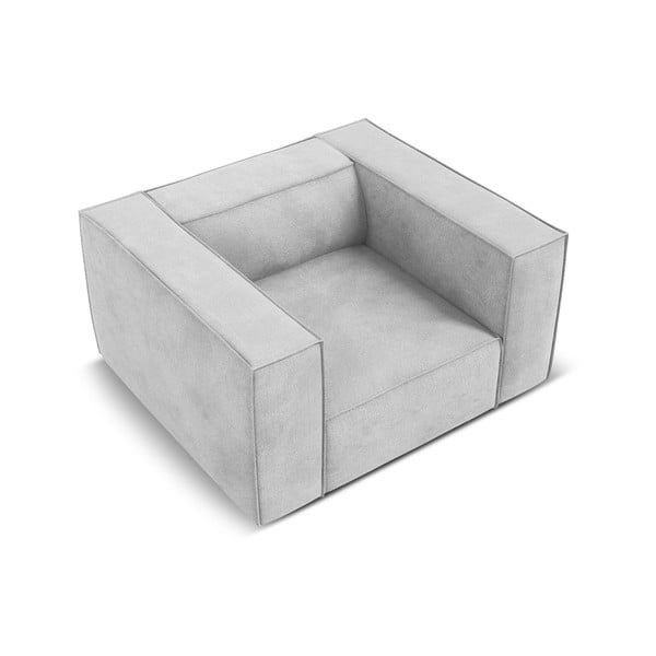 Világosszürke fotel Madame – Windsor & Co Sofas-image-3