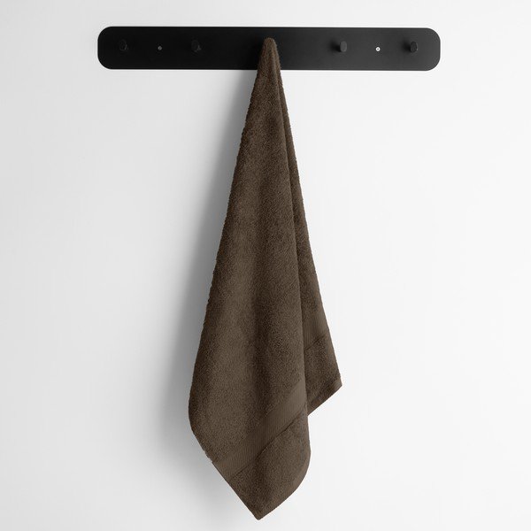 Bamby Brown sötétbarna fürdőlepedő, 70 x 140 cm - DecoKing-image-2
