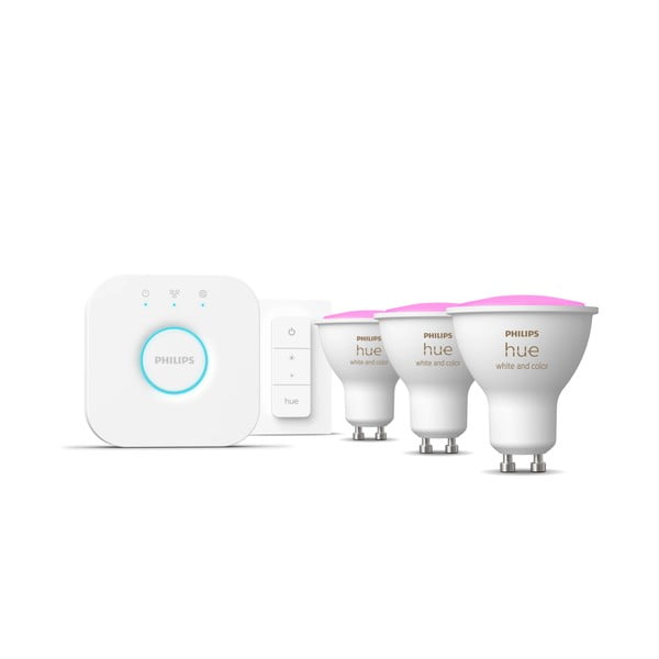 Okos kezdő készlet 5 db-os GU10, 6 W White and color ambiance – Philips Hue-image-1