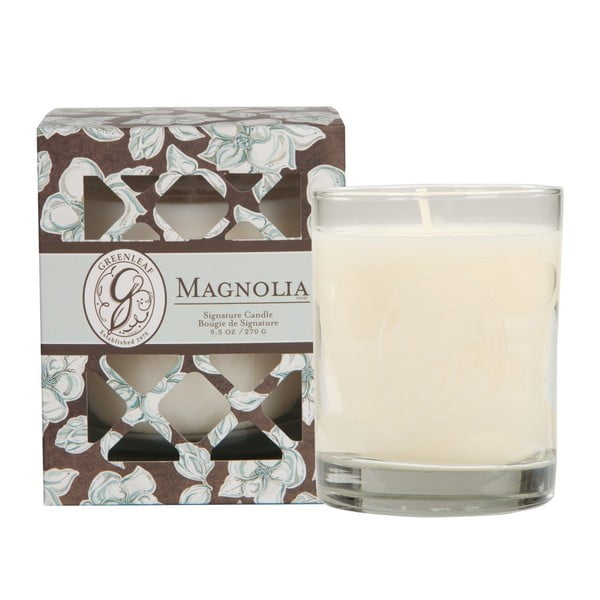 Signature Magnolia magnólia illatú illatgyertya, égési idő 80 óra - Greenleaf