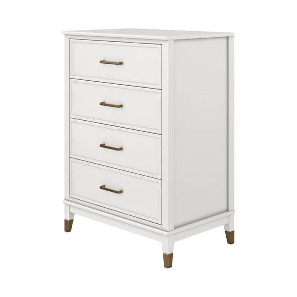 Westerleigh fehér komód, 75 x 106 cm - CosmoLiving by Cosmopolitan-image-3