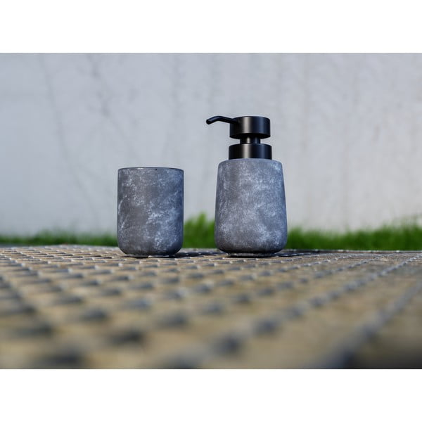 Szürke kerámia szappanadagoló 400 ml Sacile – Wenko-image-1