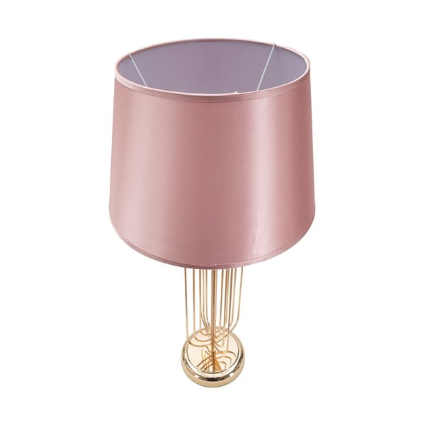 Krista rózsaszín asztali lámpa, magasság 64 cm - Mauro Ferretti-image-2