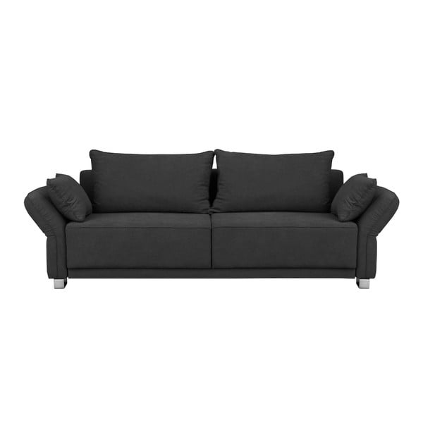 Casiopeia sötétszürke kinyitható kanapé ágyneműtartóval, 245 cm - Windsor & Co Sofas