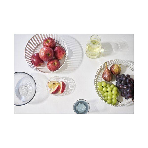 Tower fehér gyümölcsös kosár, ⌀ 21,5 cm - YAMAZAKI-image-3