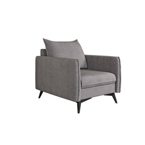 Szürke fotel Juli Bis – Ropez