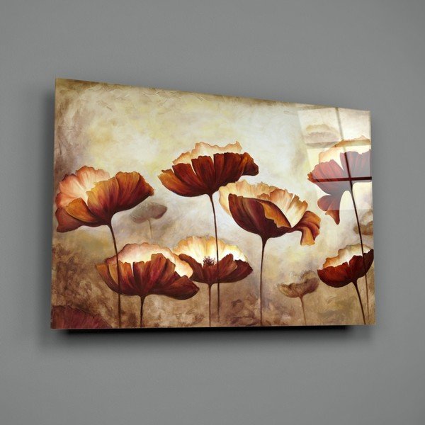 Poppy üvegkép, 72 x 46 cm - Insigne-image-3