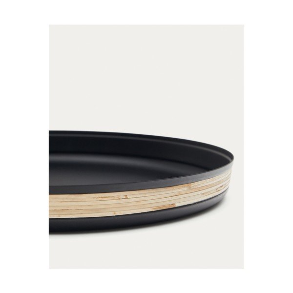 Rozsdamentes acél tálca ø 33 cm Shai – Kave Home-image-2