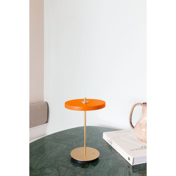 Narancssárga LED dimmelhető asztali lámpa fém búrával (magasság 31 cm) Asteria Move – UMAGE-image-3