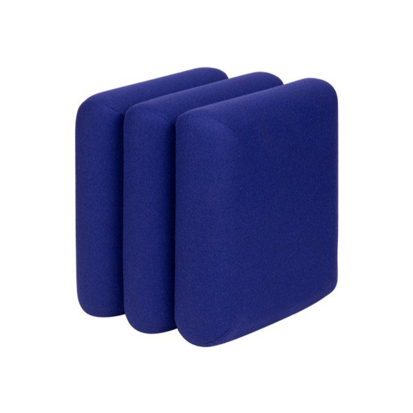 Kék gyapjú puff Radd – noo.ma