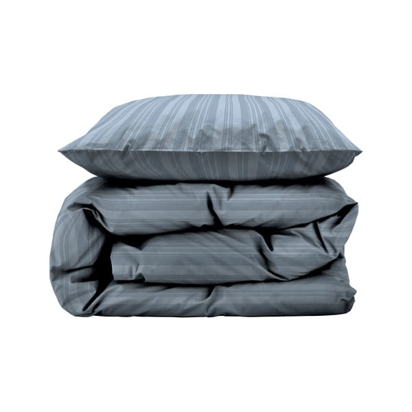 Világoskék egyszemélyes damaszt ágyneműhuzat 140x200 cm Noble – Södahl-image-2