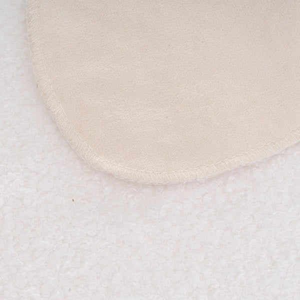 Fehér szintetikus szőrme szőnyeg 60x90 cm Sherpa – Casa Selección-image-1