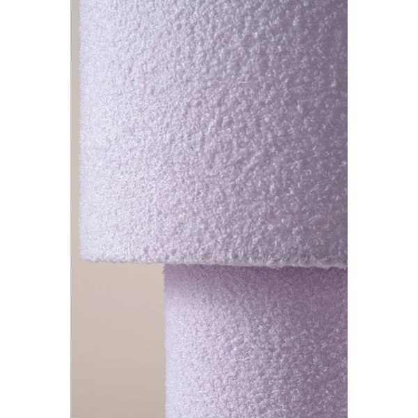 Levendula színű textil asztali lámpa (magasság 44 cm) Aubra – Jotex-image-3