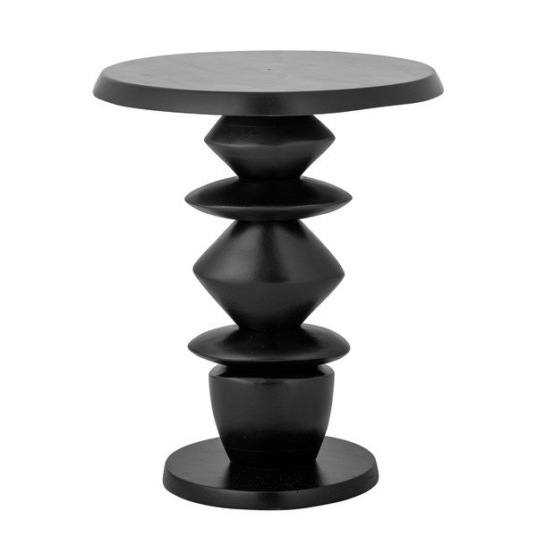 Mangófa kerek tárolóasztal ø 45 cm Ea – Bloomingville-image-1