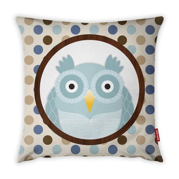 Azul Owl párnahuzat, 43 x 43 cm - Vitaus