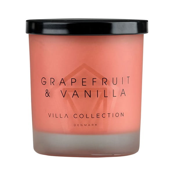 Vanília és grapefruit illatú gyertya, égési idő 48 óra - Villa Collection