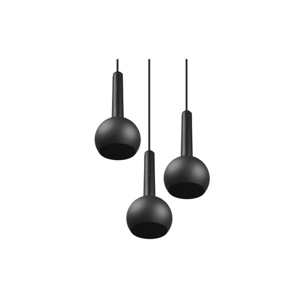 Fekete függőlámpa ø 52 cm Ciliana – CINQUE-image-2