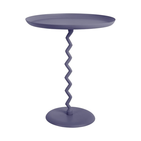 Fém kerek tárolóasztal ø 44 cm Zig Zag – Leitmotiv