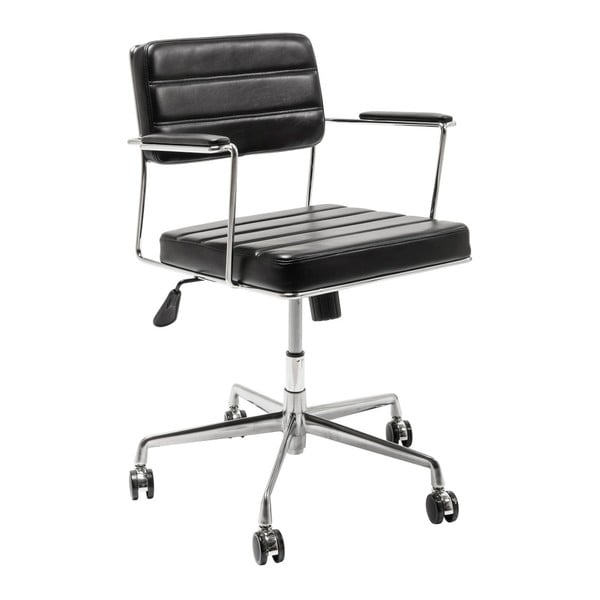 Dottore fekete irodai szék - Kare Design