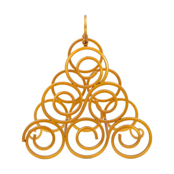 Aranyszínű bortartó állvány - Mauro Ferretti-image-2