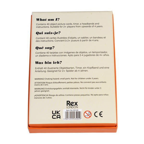 Társasjáték "Mi vagyok én?" What am I? - Rex London-image-4