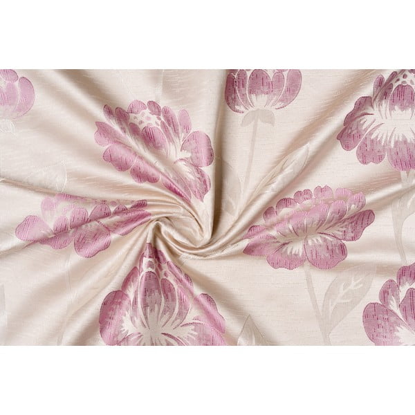 Bézs függöny 140x245 cm Izolde – Mendola Fabrics-image-3