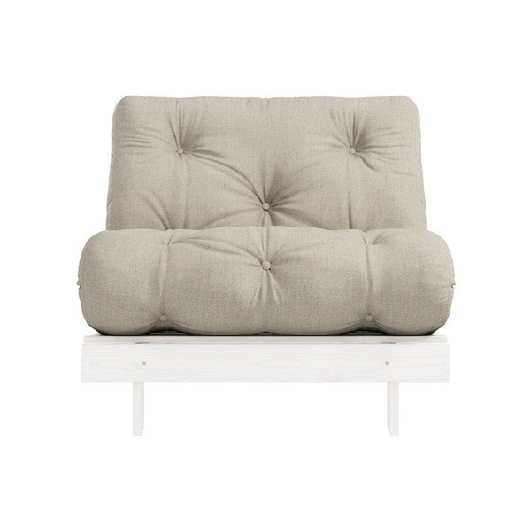 Roots White/Linen Beige variálható fotel - Karup Design-image-3