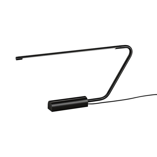 Fekete LED asztali lámpa (magasság 33 cm) Olea – Trio Select