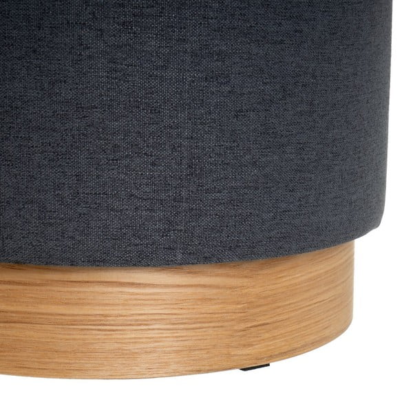 Sötétszürke puff szett 2 db-os – Casa Selección-image-3