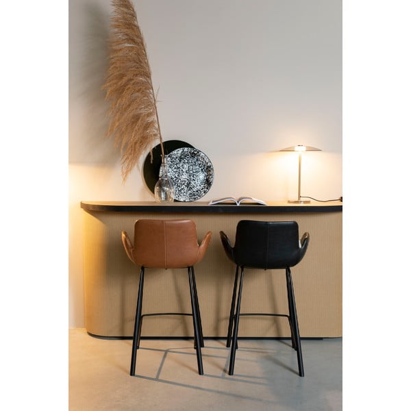 Fekete bárszék szett 2 db-os 91,5 cm Brit – Zuiver-image-1