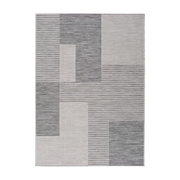 Cork Squares szürke kültéri szőnyeg, 115 x 170 cm - Universal
