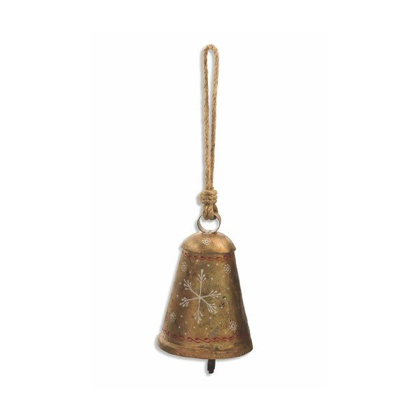Bell Campana Oro Decorata Grande felakasztható karácsonyi dekoráció - Villa d'Este