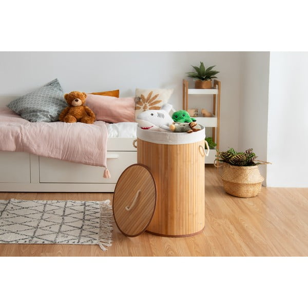 Világos tengerifű tárolókosár, ⌀ 27 cm - Compactor-image-2