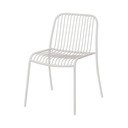 Világosszürke fém kerti szék Yua Wire – Blomus