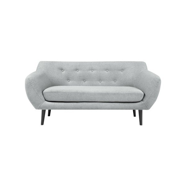 Piemont világosszürke kanapé, 158 cm - Mazzini Sofas-image-2