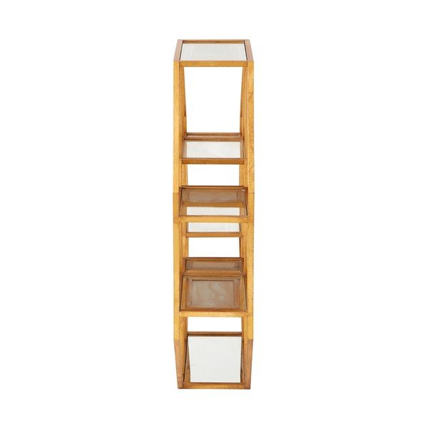 Natúr színű többszintes fém fali polc 92 cm Zariah – Premier Housewares-image-4